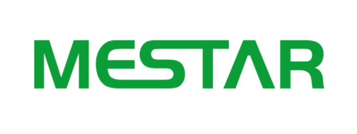 Kuvassa näkyy sana MESTAR lihavoituna, vihreillä, isoilla kirjaimilla modernilla sans-serif-fontilla.